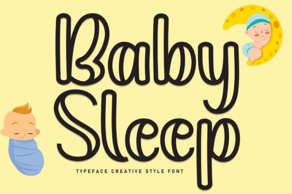 Baby Sleep Font: A Sweet Typeface for Branding
