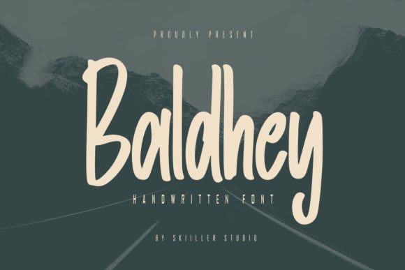 Baldhey: A Premium Display Font for Makers