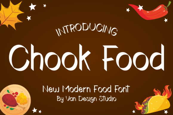 Chook Food Font Review: A Friendly Script for Designers