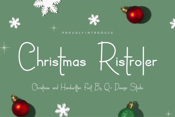 Christmas Ristroler: The Ultimate Holiday Script Font