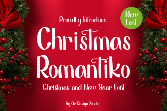 Christmas Romantiko: A Sweet Handwritten Font for Makers