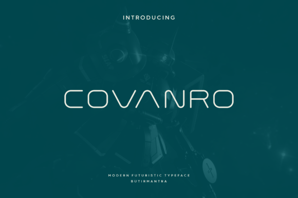 Covanro Typeface for Elegant Editorial Design