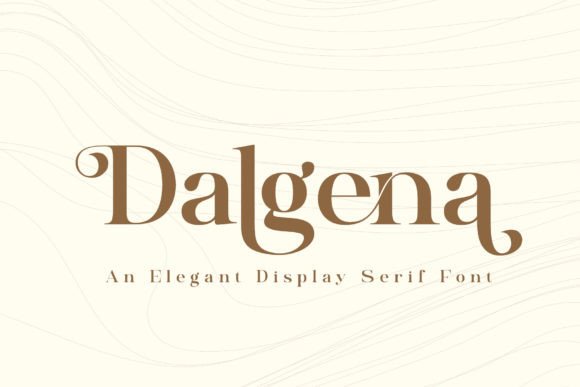 Dalgena: The Bold Serif Font for Makers