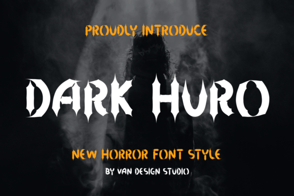 Dark Huro Font for Bold Business Branding