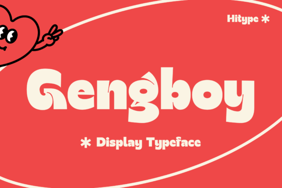 Gengboy: The Bold Display Font for Makers