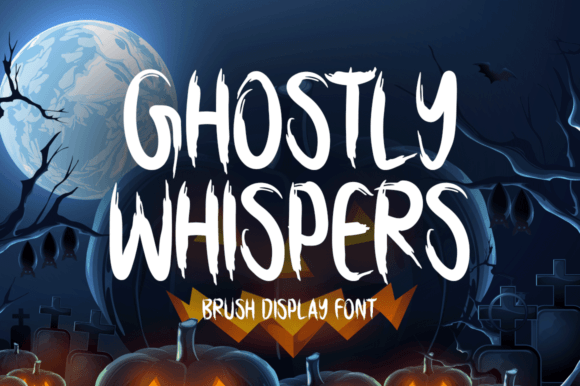 Ghostly Whispers Typeface for Bold Branding