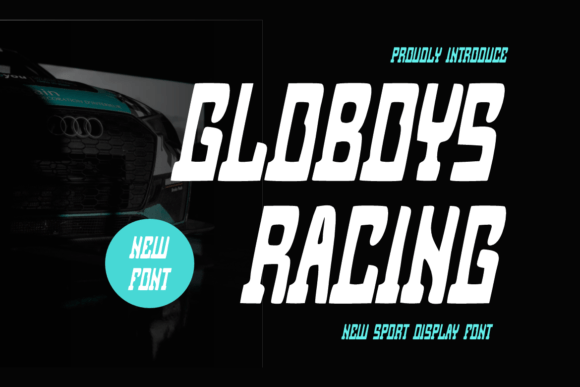 Globoys Racing Font for Bold Brand Identity