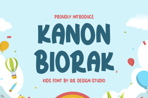 Kanon Biorak: The Handwritten Font for Small Business Branding