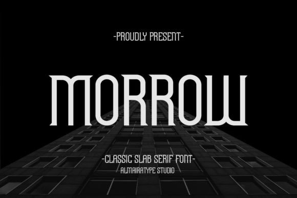 Morrow Slab Serif Font for Makers