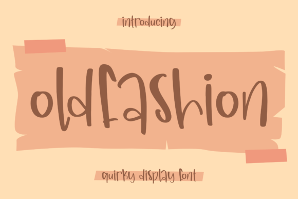 Oldfashion: A Unique Script Handwritten Font for Editorial Design