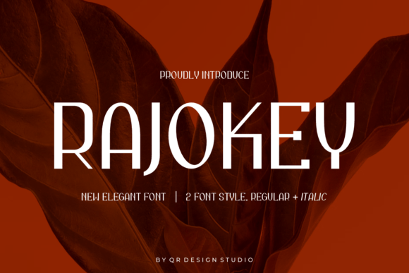 Rajokey Bold Serif Font for High-Impact Campaigns