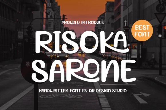 Risoka Sarone: A Sweet Handwritten Typeface