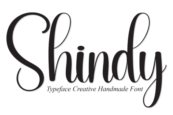 Shindy Font: A Fresh Script for Editorial Design