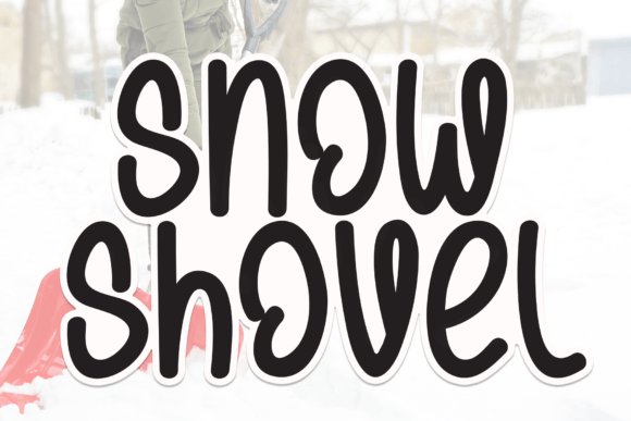 Snow Shovel: A Handwritten Font for Editorial Warmth