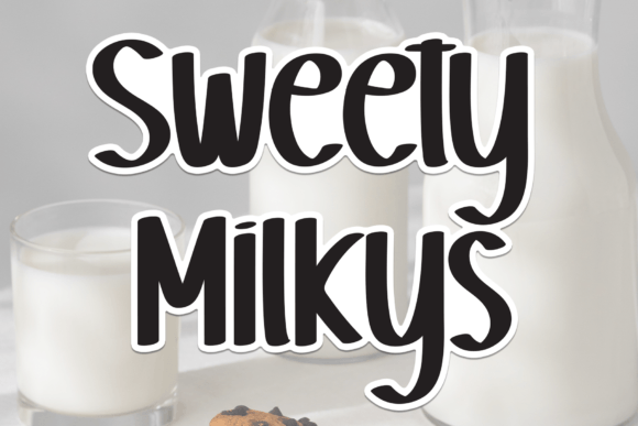 Sweety Milkys: A Playful Script Handwritten Font for Editorial Design