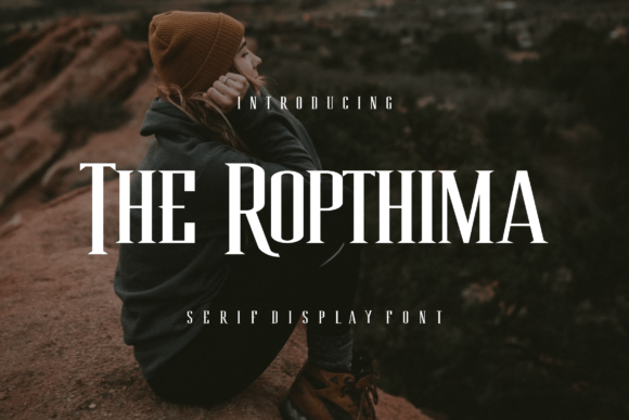 The Ropthima Typeface for Modern Editorial Design