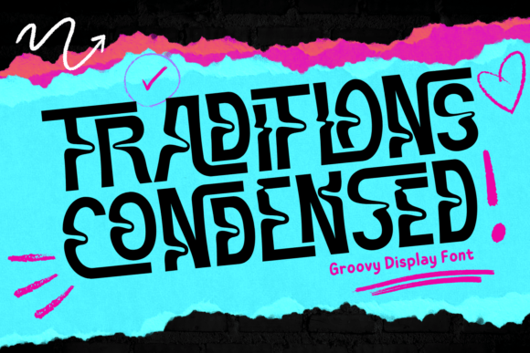 Traditions Condensed Font for Crafters