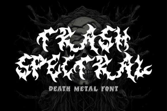 Trash Spectral: A Bold Display Font for Modern Brands